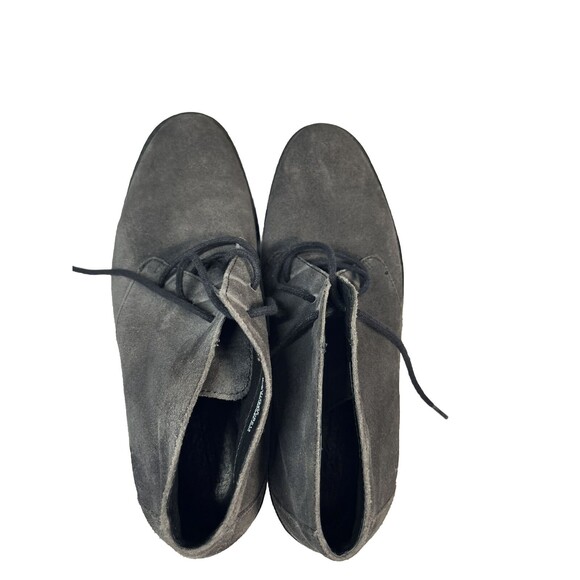 Born Suede Leather Boot Lace Up Gray Men’s 11 - Picture 5 of 10